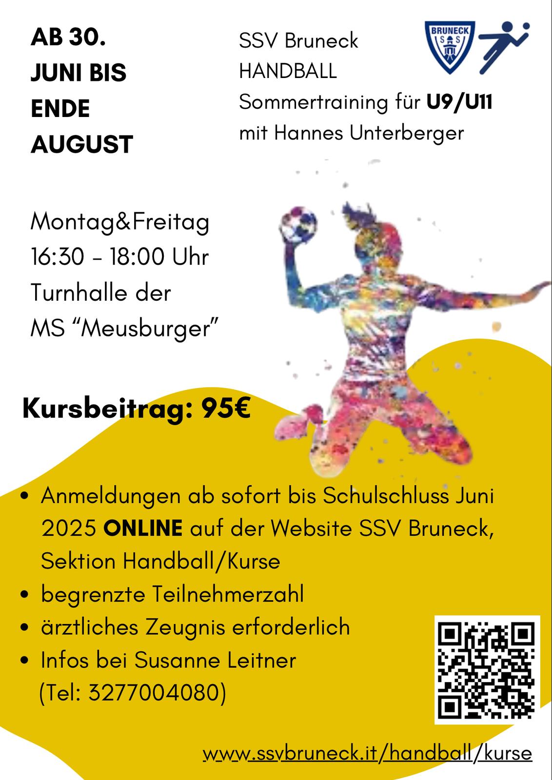 Sommertraining für U9/U11